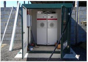 enclosure housing an inverter demonstrating the importance of cleaning